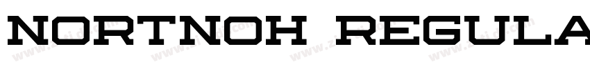 Nortnoh Regular字体转换 Nortnoh Regular字体转换